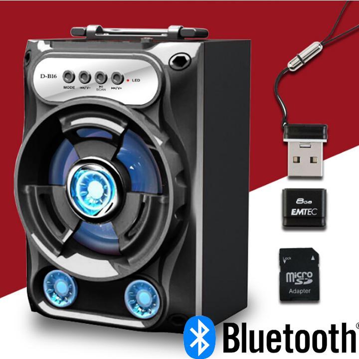 [HCM]✔✔ Loa Bluetooth Không Dây GS13 (rs315) Pro Xách Tay Loại 1 Âm Thanh Hay Siêu Trầm Led Nháy Theo Nhạc Super Bass Nghe EDM REMIX ✔✔