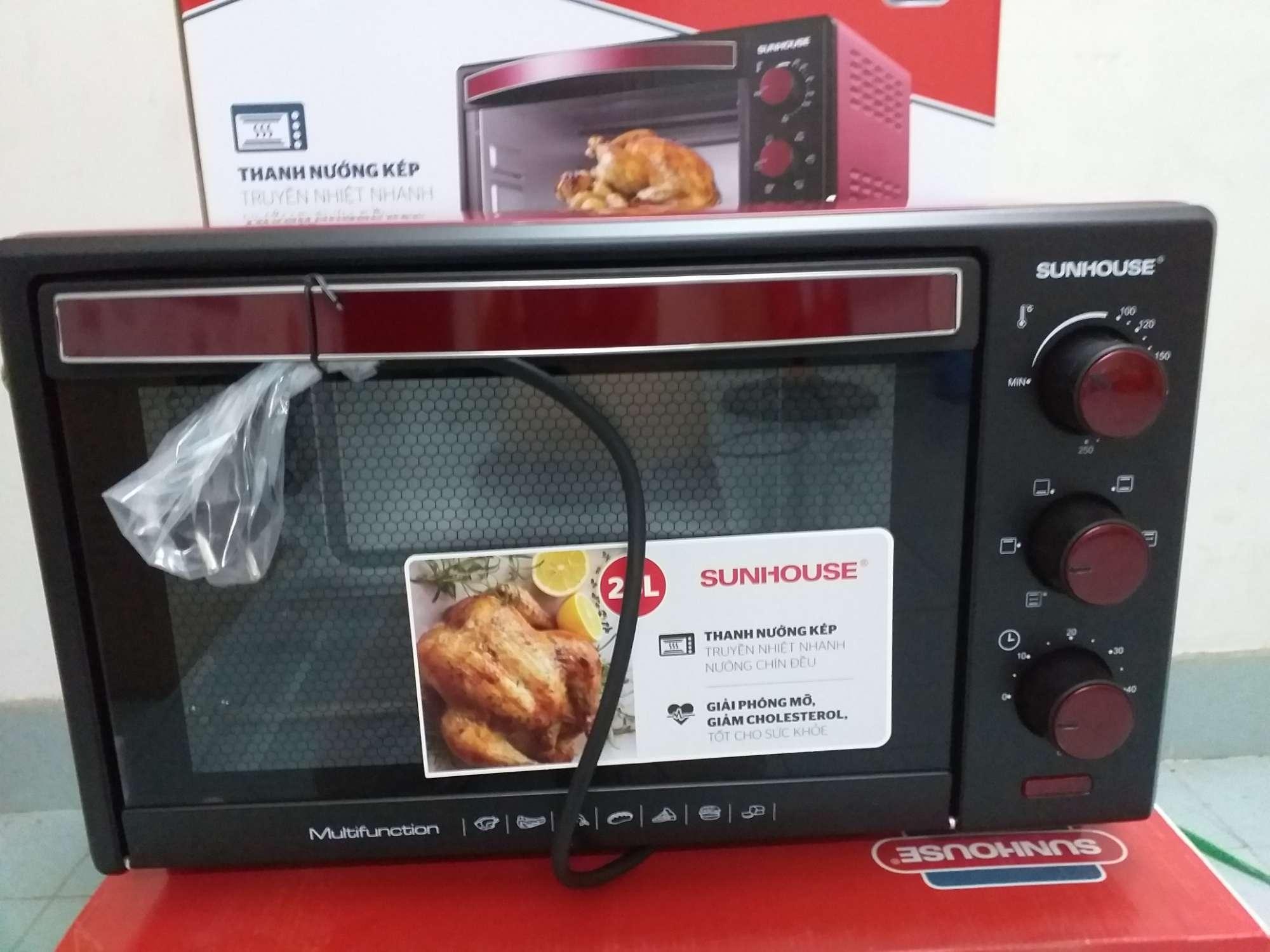 LÒ NƯỚNG VUÔNG 26L SUNHOUSE SHD4226