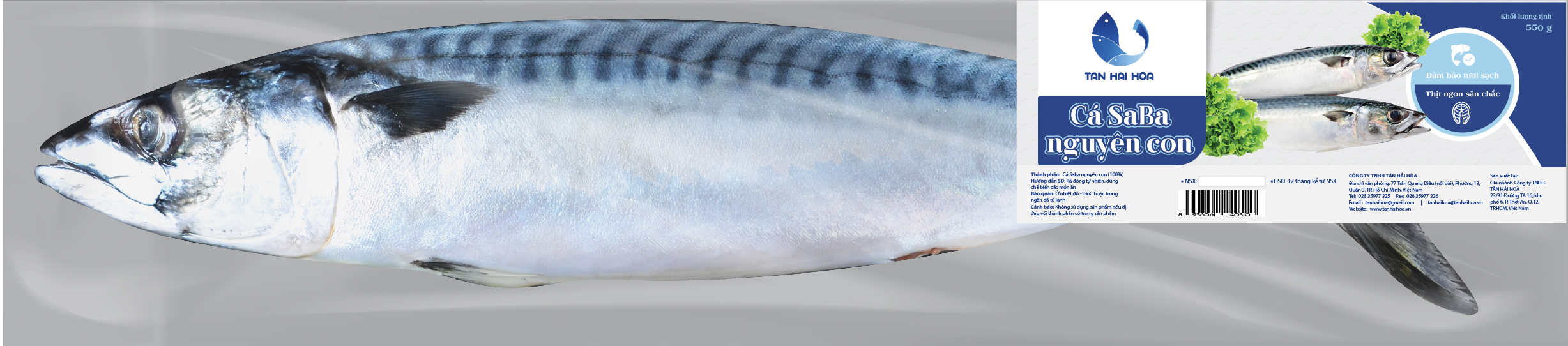 Cá Saba nguyên con Tân Hải Hòa [Chỉ giao TP.HCM]