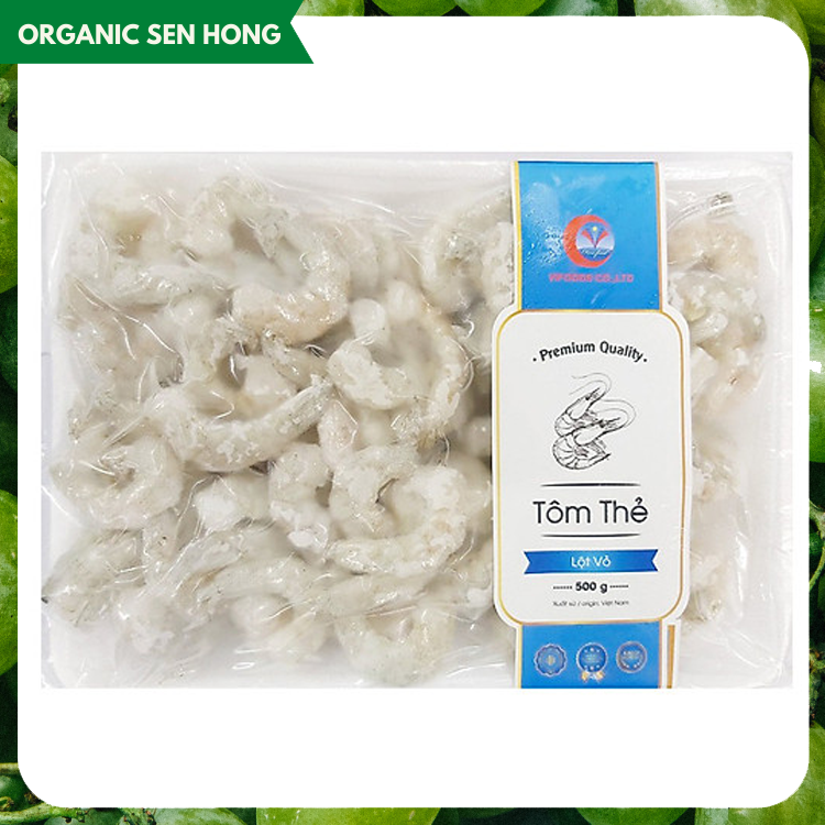 Tôm thẻ thịt size 71/90 500gr