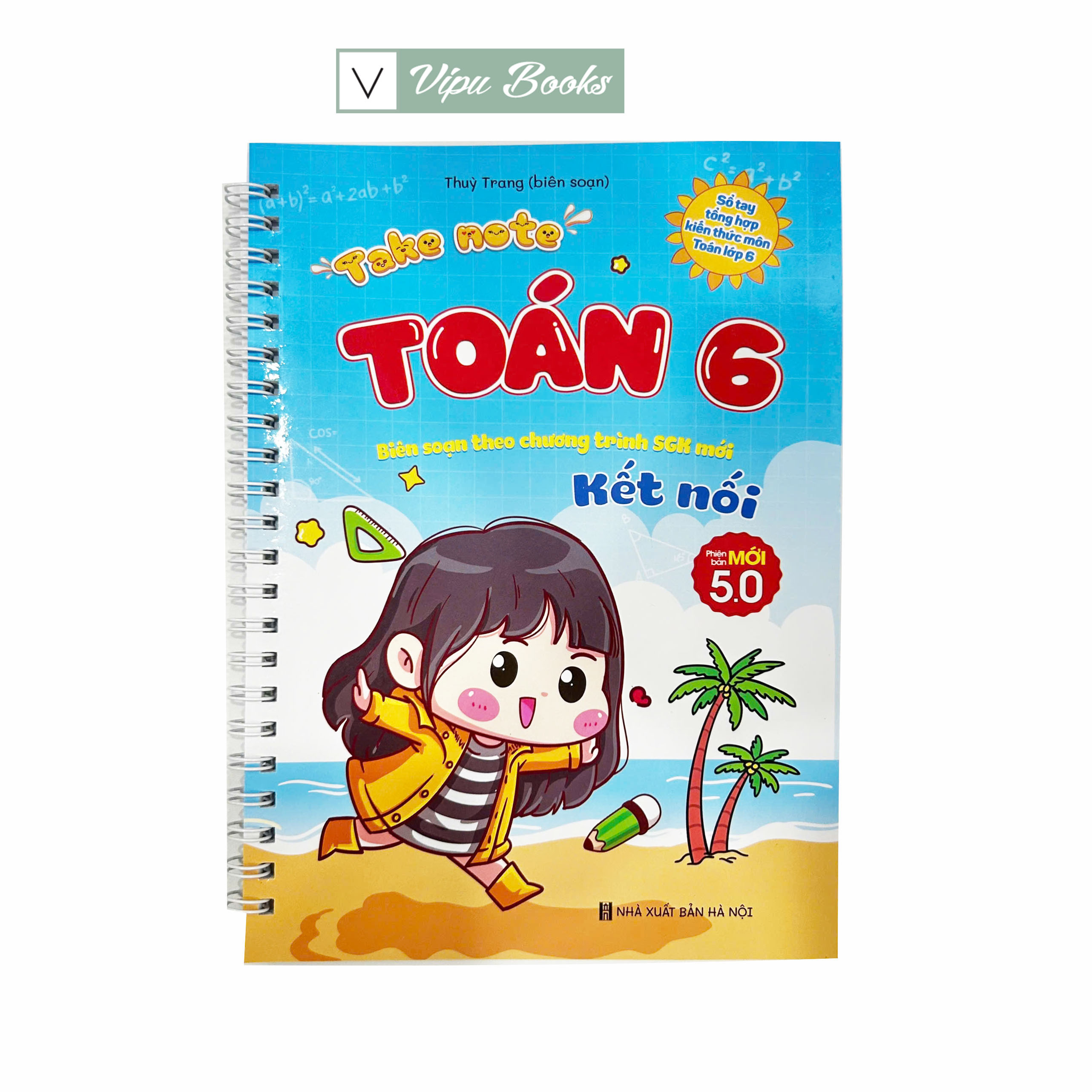 Sách - Sổ Tay Takenote Toán Lớp 6 - Theo Chương Trình Kết Nối Tri Thức - Biên Soạn Theo CT SGK Mới - Khổ Giấy A5