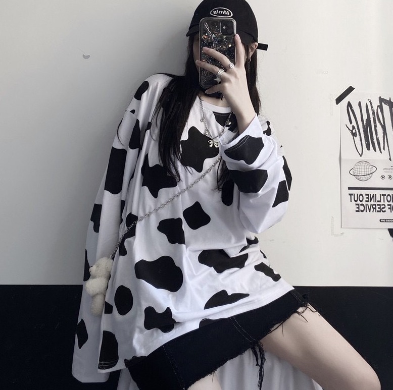 [Hình Thật] Áo Hoodie BÒ SỮA ULZZANG Form Rộng Tay Dài Unisex Nam Nữ Cá Tính - VIETCENTREVNty