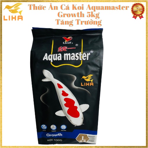 Thức Ăn Cá Koi Aquamaster growth 5kg - Cám Cá Koi Tăng Trưởng - S