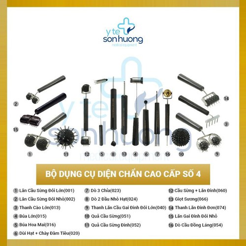 Bộ dụng cụ diện chẩn cao cấp số 4