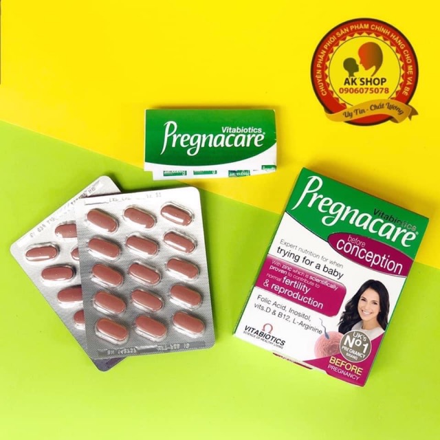 Tăng Thụ Thai Pregnacare Before Conception Hàng Uk