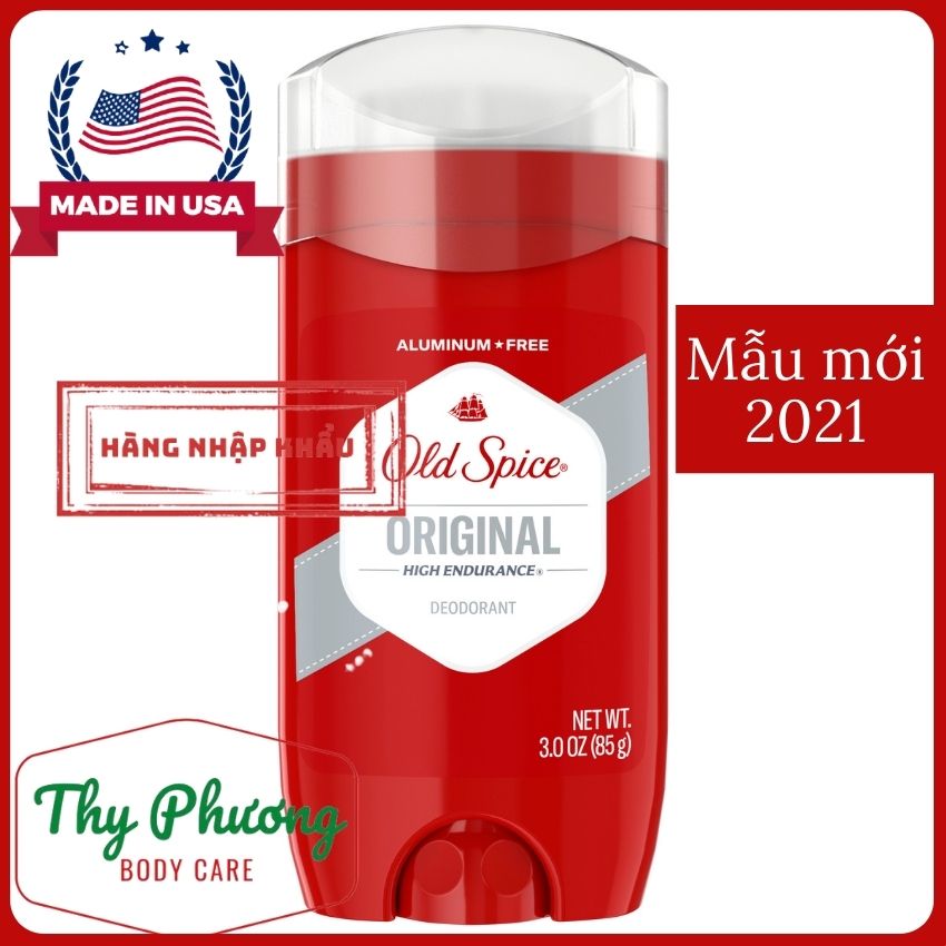 Sáp khử mùi Old Spice Original High Endurance 85g - Nhập nhẩu chính hãng từ Mỹ