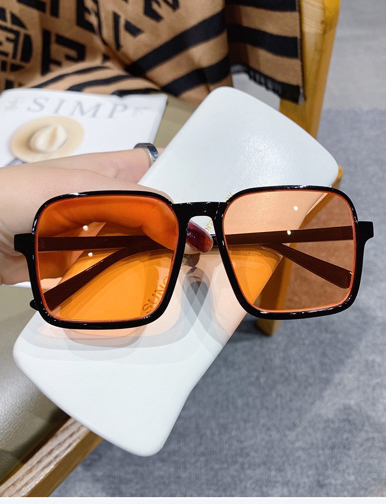 [W.E Store] Kính Mát thời trang Vuông Ngầu 86282 Thời Trang Cá Tính Nam Nữ nội địa chính hãng sỉ rẻ sunglasses.