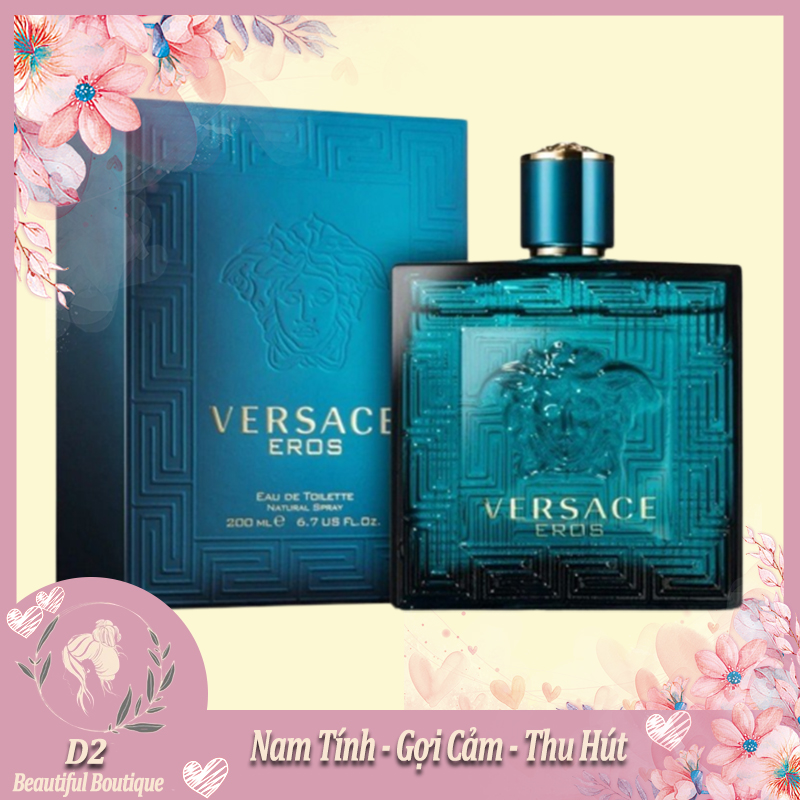 Nước hoa nam versace eros 100ml edt - nam tính, thu hút