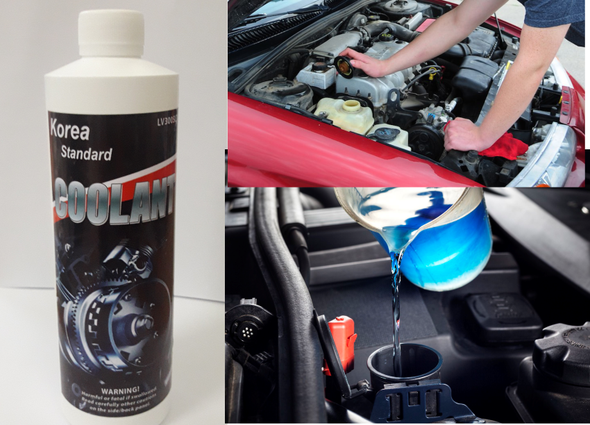 Nước làm mát động cơ ô tô Coolant 1