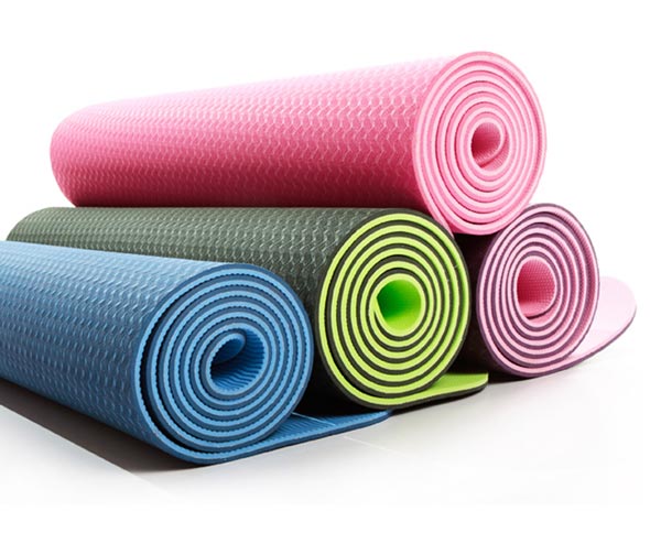Thảm yoga ZERA MAT (8mm 2 lớp) vân dọc sâu tạo độ bám cao, màu bắt mắt
