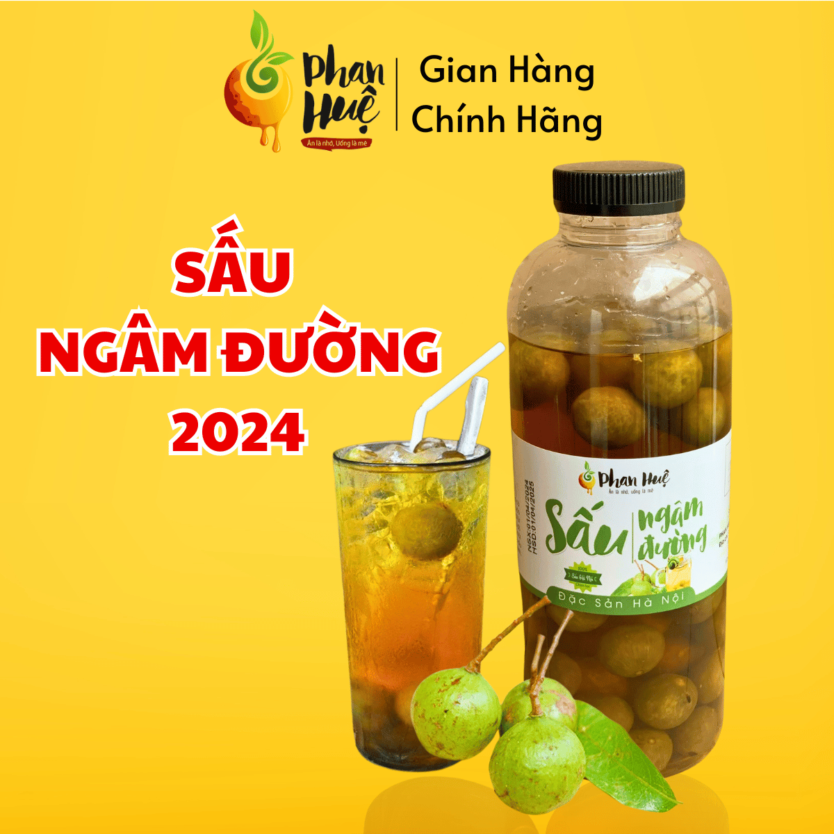  Sấu Ngâm Đường Hà Nội Phan Huệ Đặc Biệt. Sấu Hà Nội Chọn Lọc. Ngâm với Đường Tinh Khiết. Thức uống đặc sản Hà Nội món quà không thể thiếu. Vừa ngon mát lại bổ dưỡng. 