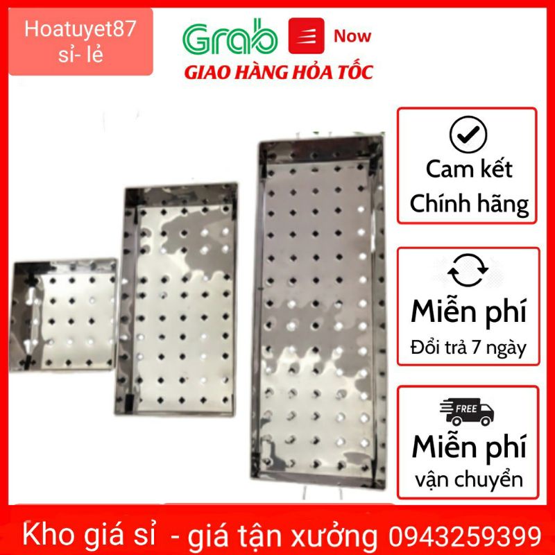Bếp nướng than hoa inox, bếp nướng BBQ ngoài trời tặng kèm vỉ - cuộc sống tiện nghi