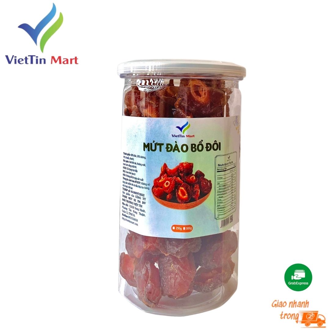 500G Mứt đào đôi siêu ngon