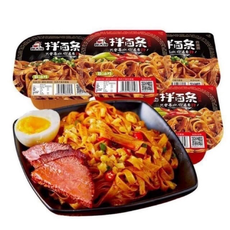 Mì trộn cay tứ xuyên - ăn vặt hàng nội địa