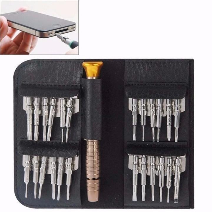 Bộ tua vít sửa chữa điện thoại 25in.1. Tô vít sửa chữa điện thoại 25 chi tiết