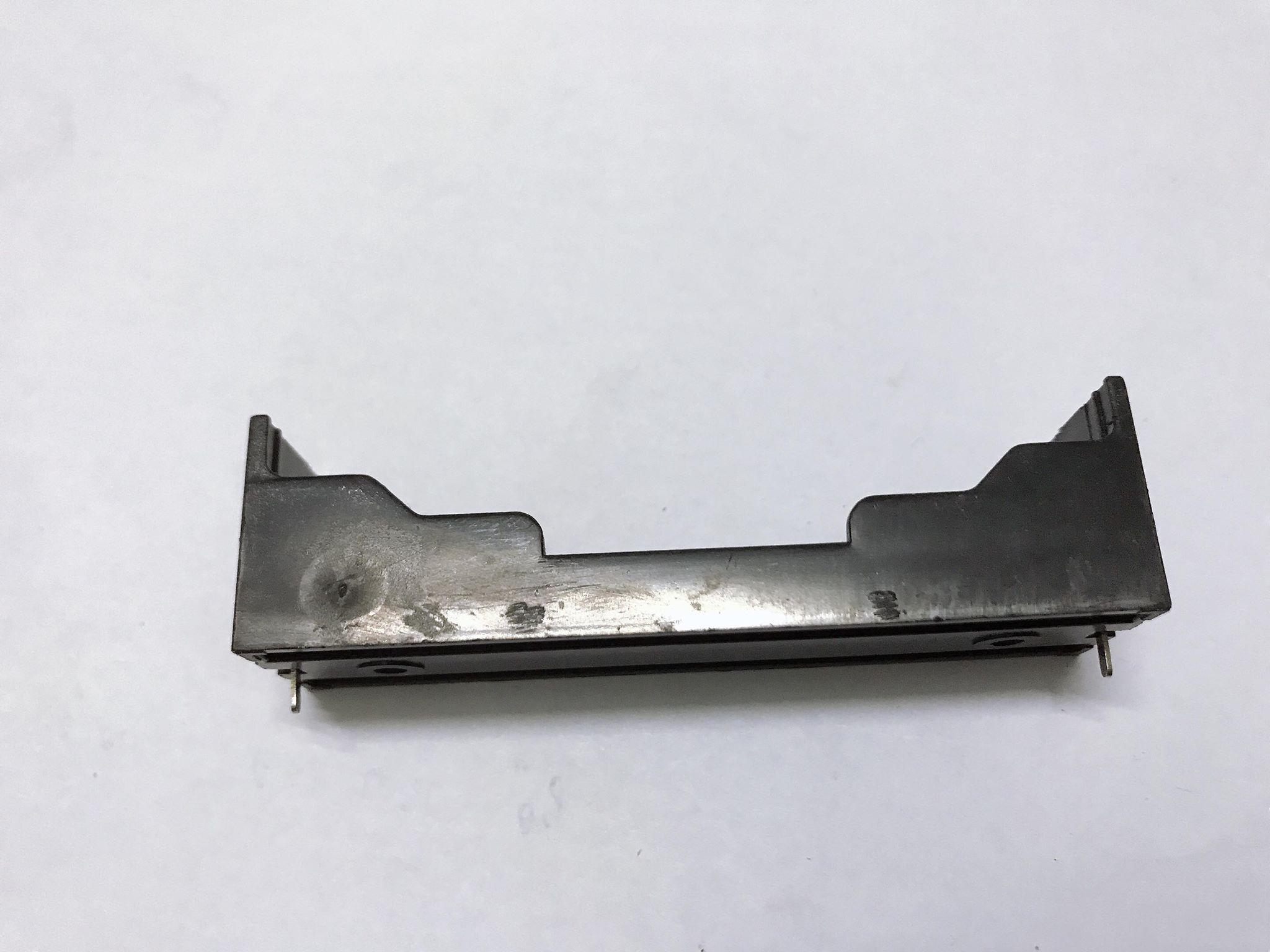 Đế pin 18650 1 cell chân hàn.