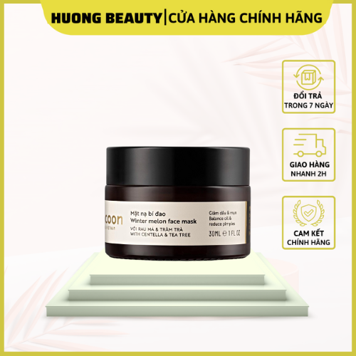 Mặt nạ bí đao Cocoon 30ml - Chiết xuất từ bí đao thiên nhiên