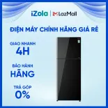 [GIAO TẠI HCM] Tủ lạnh Hitachi Inverter 366 lít R-FVX480PGV9(GBK) - Bộ lọc khử mùi 3 lớp Triple Power - Ngăn chuyển đổi đa năng Selectable Zone - Hệ thống làm lạnh quạt kép