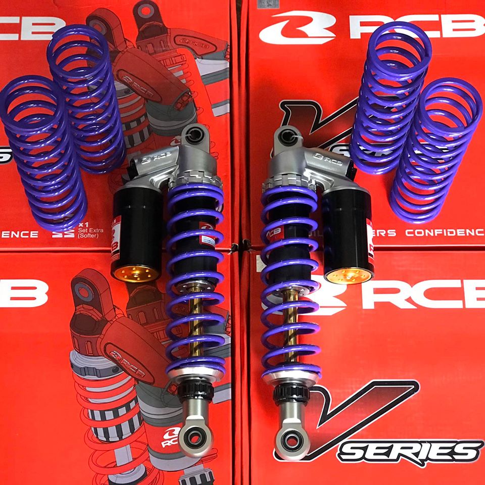 Giảm sóc sau RCB DB2+ gắn Wave, Dream Tím