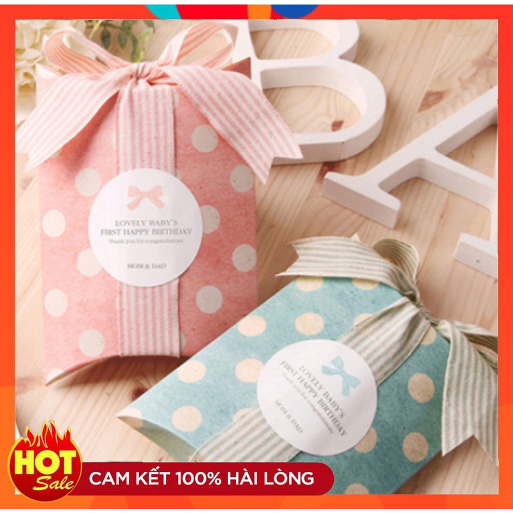 Hộp giấy hộp quà tặng phụ kiện trang sức tự xếp 14x10x2,8cm quà tặng valentine sinh nhật 221pa004 hộp giấy