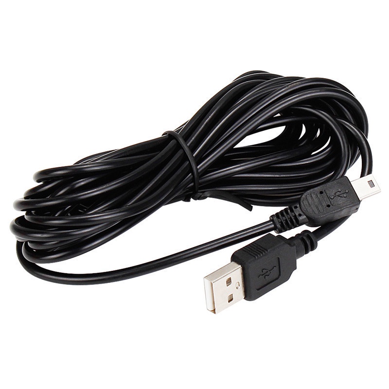 Cáp sạc, dây nguồn camera hành trình dài 3.5m micro usb