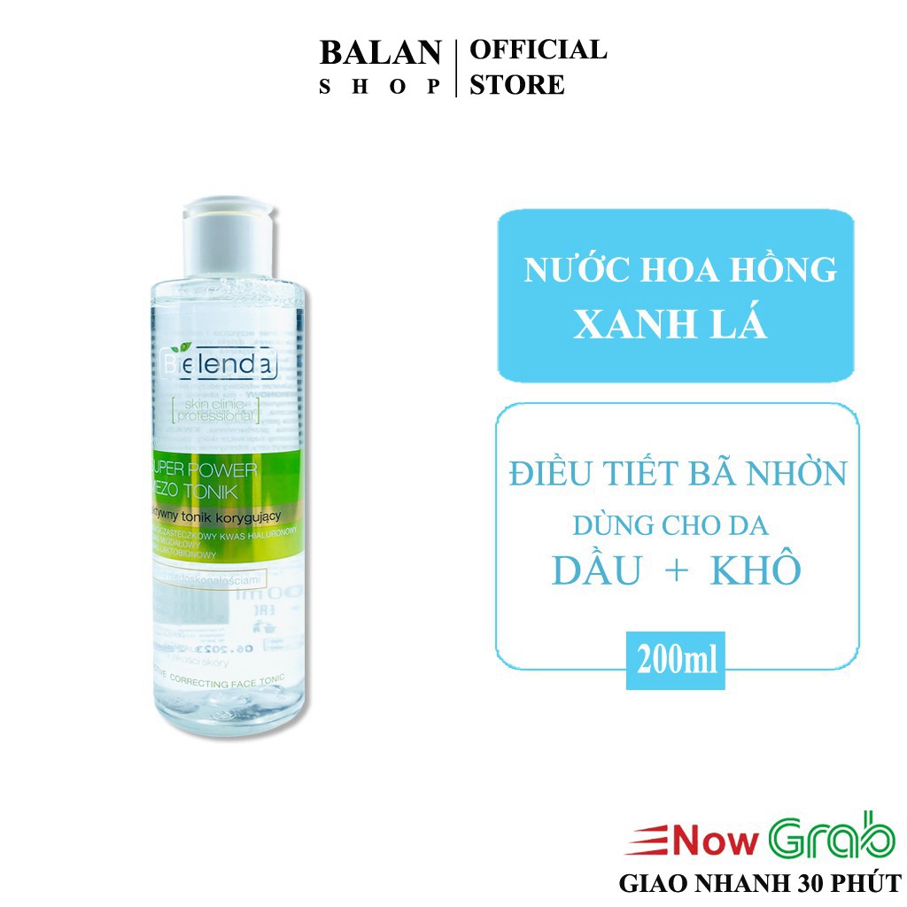 Nước hoa hồng cho da hỗn hợp - toners bielenda