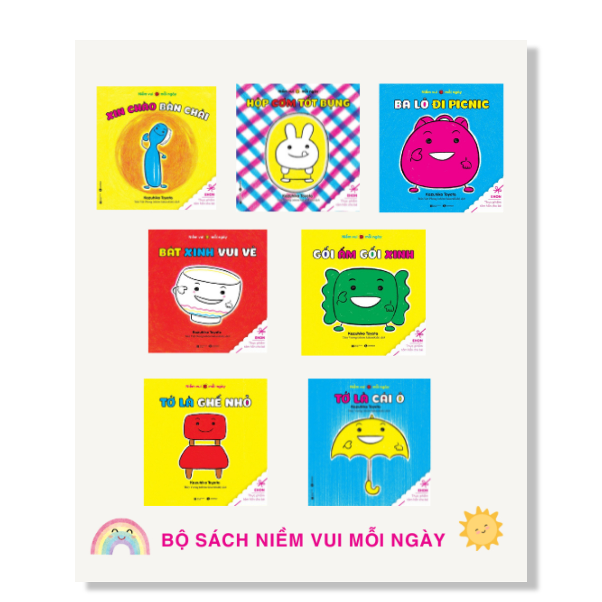 Sách - Bộ Niềm vui mỗi ngày (7 cuốn) - Thái Hà Books