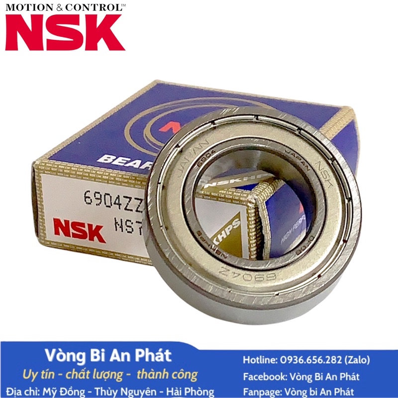 Vòng bi nsk 6904 zzcm