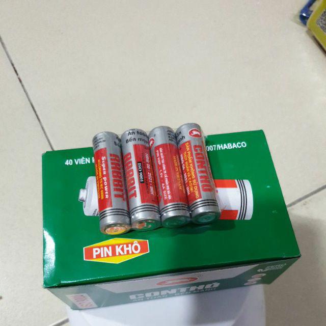 Hộp 40 viên pin con thỏ aa