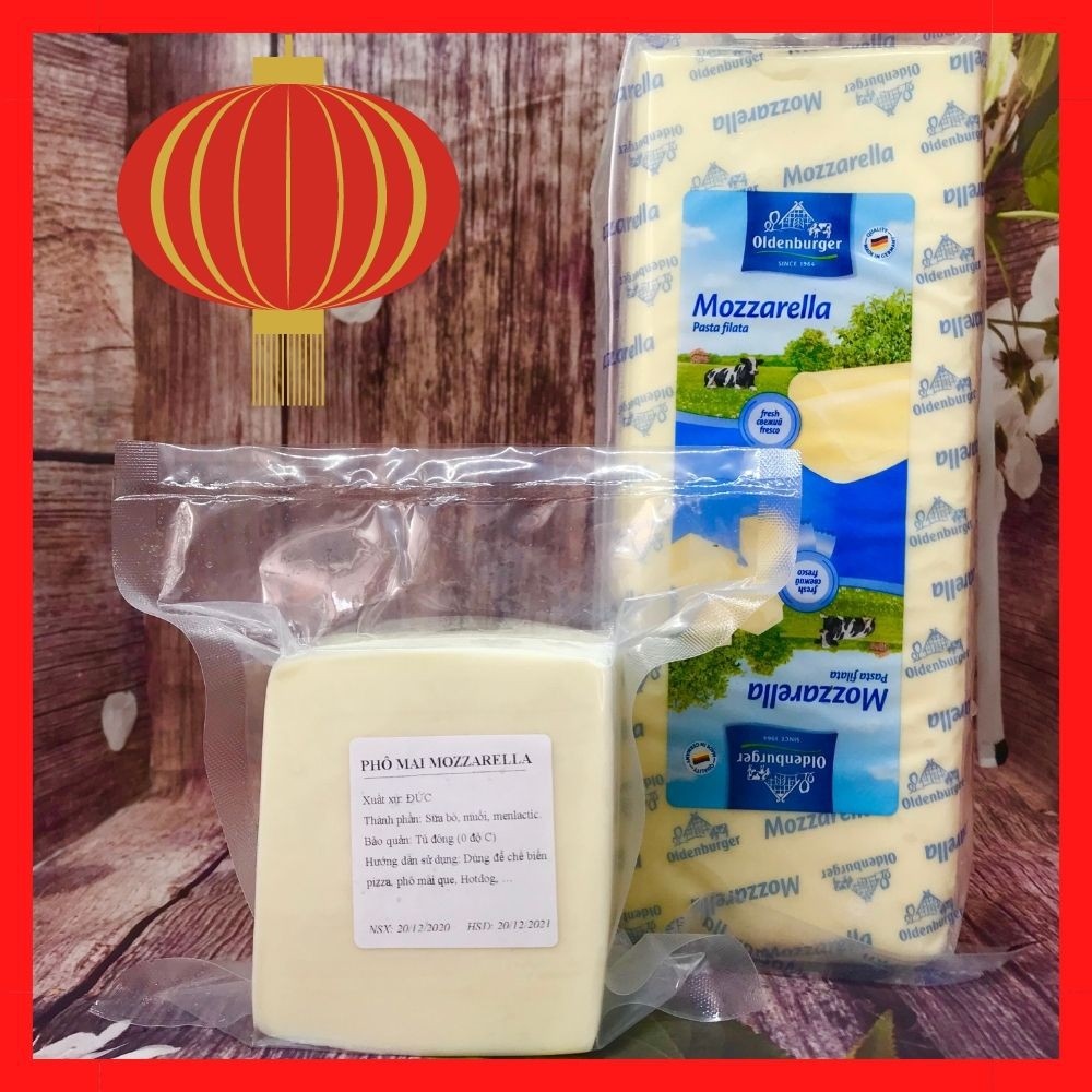 500G Phô mai Mozarella kéo sợi tốt làm Pizza Phomai que Làm bánh