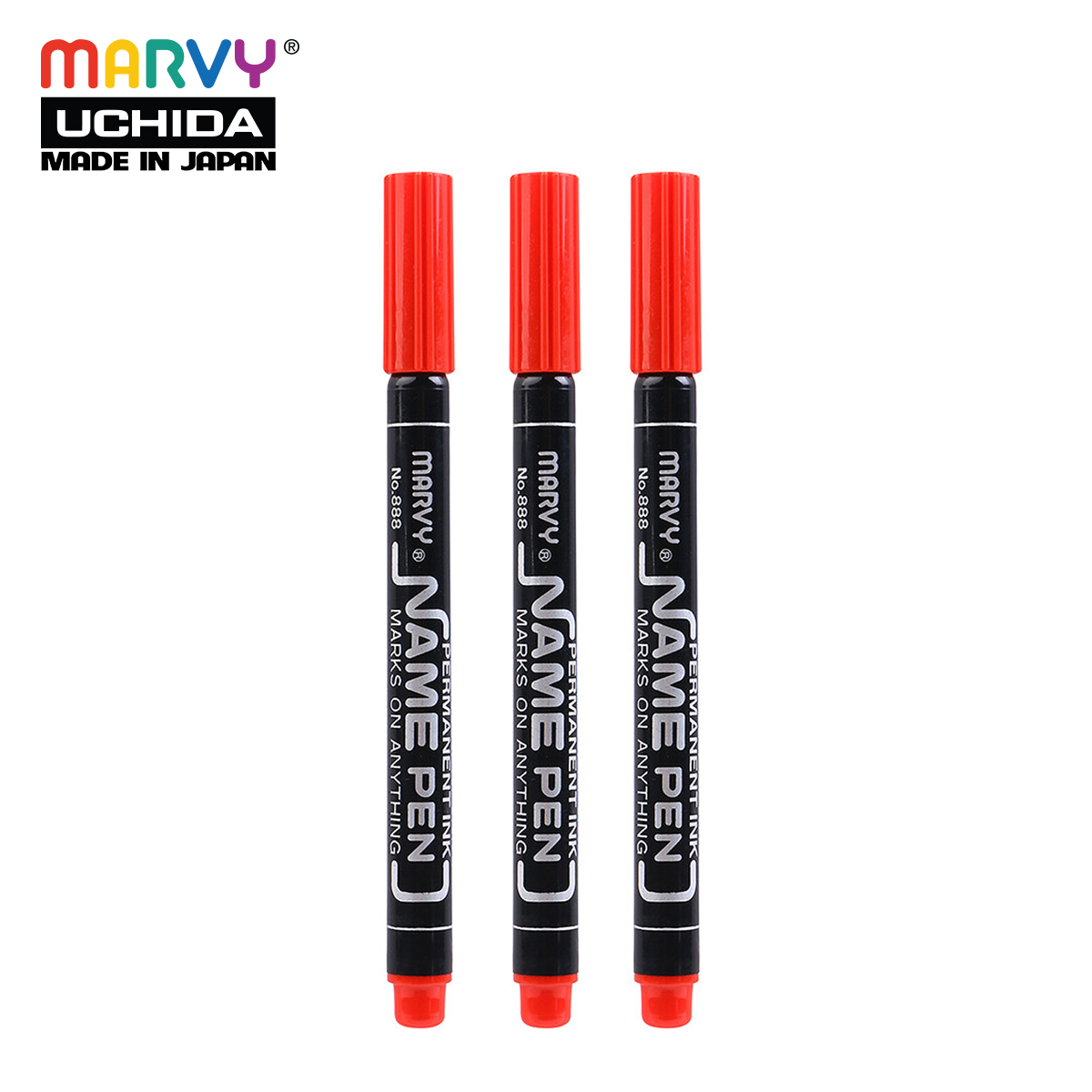 Combo 3 Viết Lông Dầu Đa Năng Marvy 888