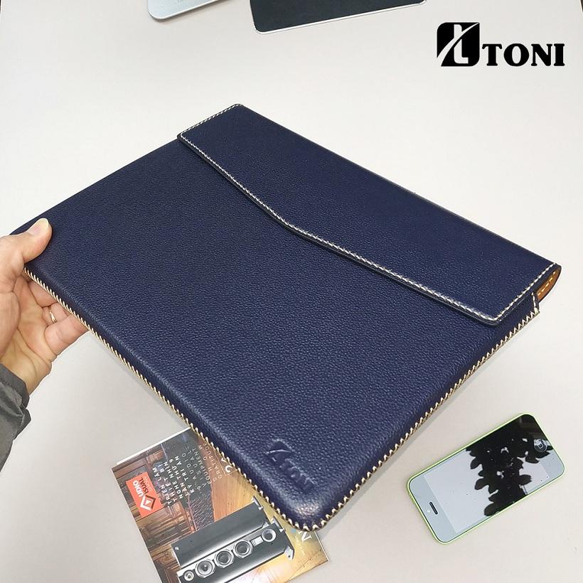 Bao da cho macbook 13 new pro hãng handmade toni