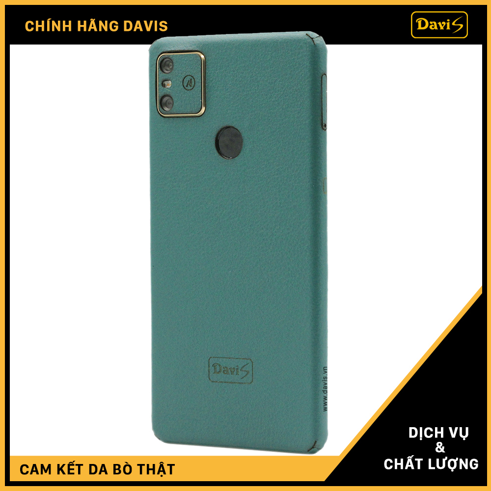 Dán da full viền Bphone B86, làm từ da thật cao cấp - Chính hãng Davis