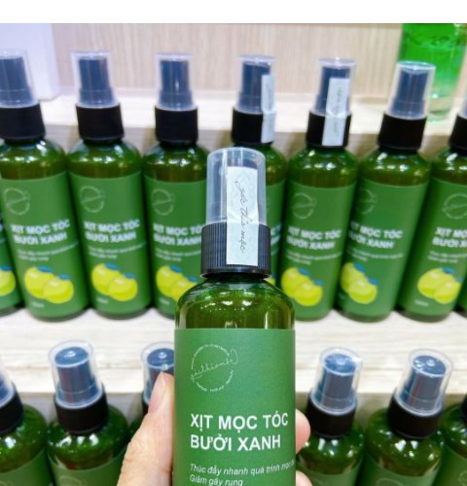 CHAI Xịt Tinh Dầu Bưởi Xanh Kích Thích Mọc Tóc, Ngăn Rụng Tóc 100ml , Dầu Dưỡng Tóc , Dầu kích thích mọc tóc , Dầu xịt bưởi 100ml , dầu ngăn ngừa rụng tóc