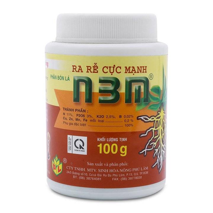 Phân bón lá kích rễ cực mạnh N3M 100gr