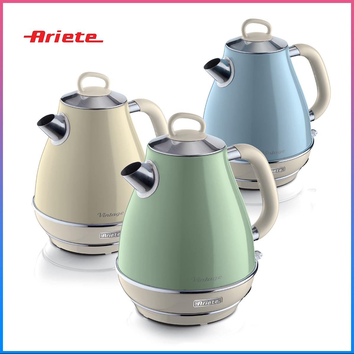 Bình đun siêu tốc 1,7 lít Ariete MOD. 2869/03- Màu Kem