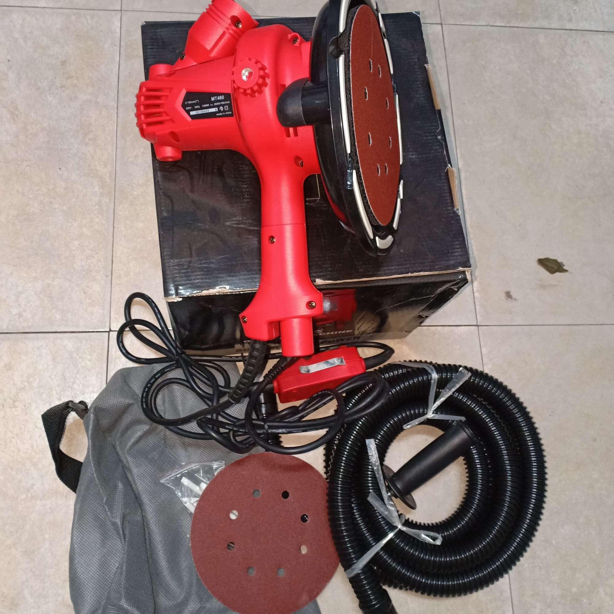 Máy chà tường mt 380 công suất 1380w đường kính đế chà 180mm