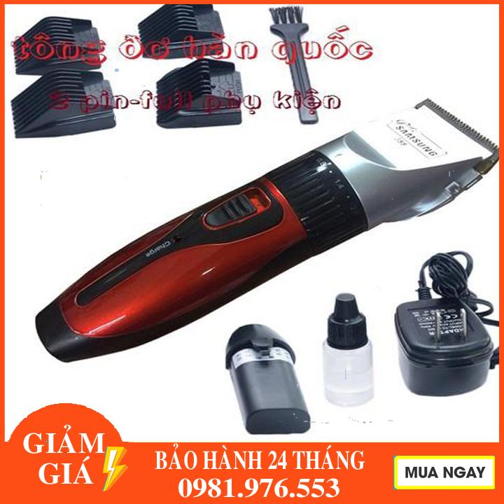 Tông đơ cắt tóc sam sung -pin sạc