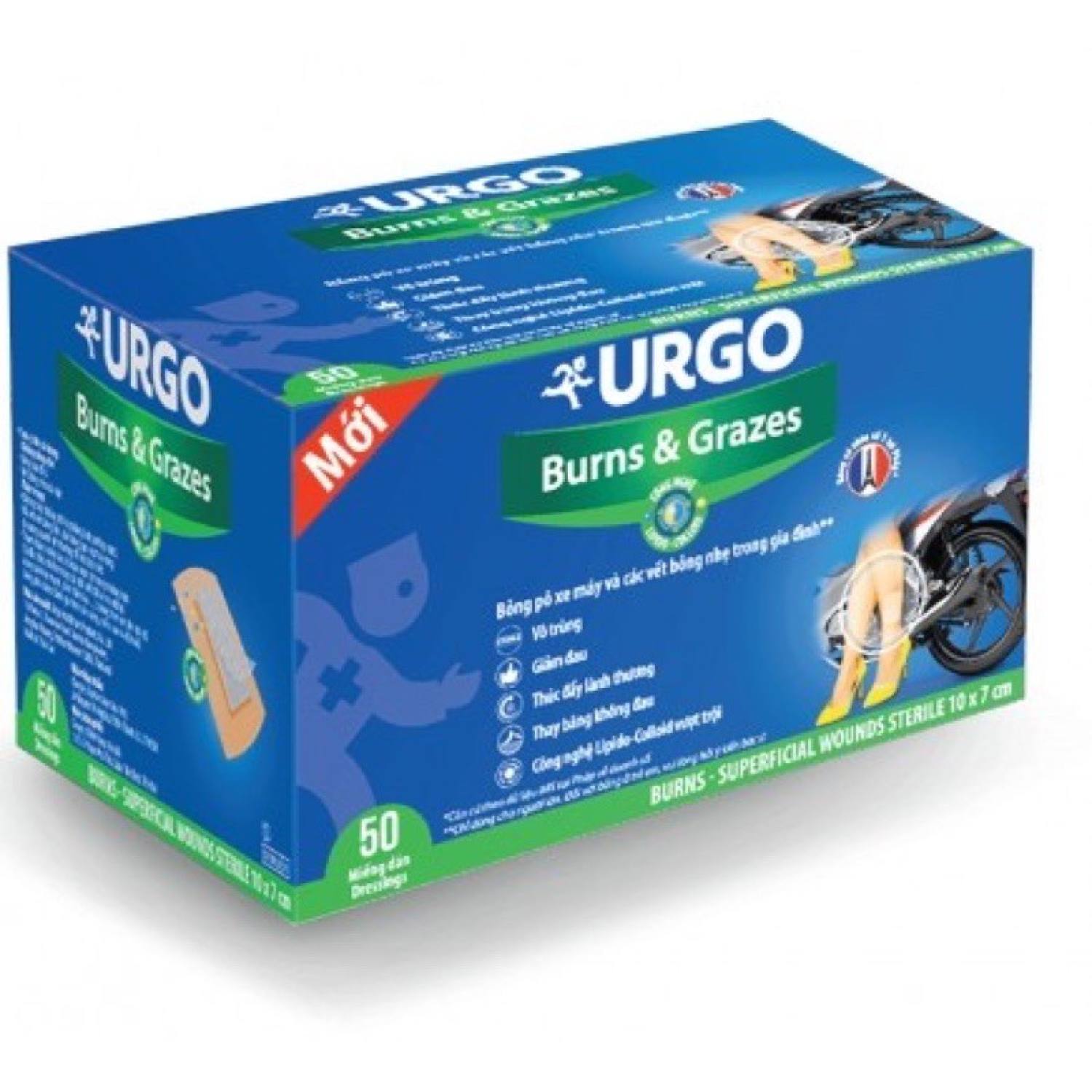 Miếng dán bỏng bô Urgo