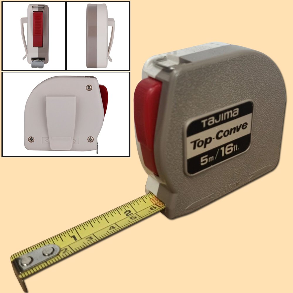 Thước cuộn thép taijima cao cấp 5m tự động dừng - thước kéo, thước dây, thước dây dùng trong xây dựng