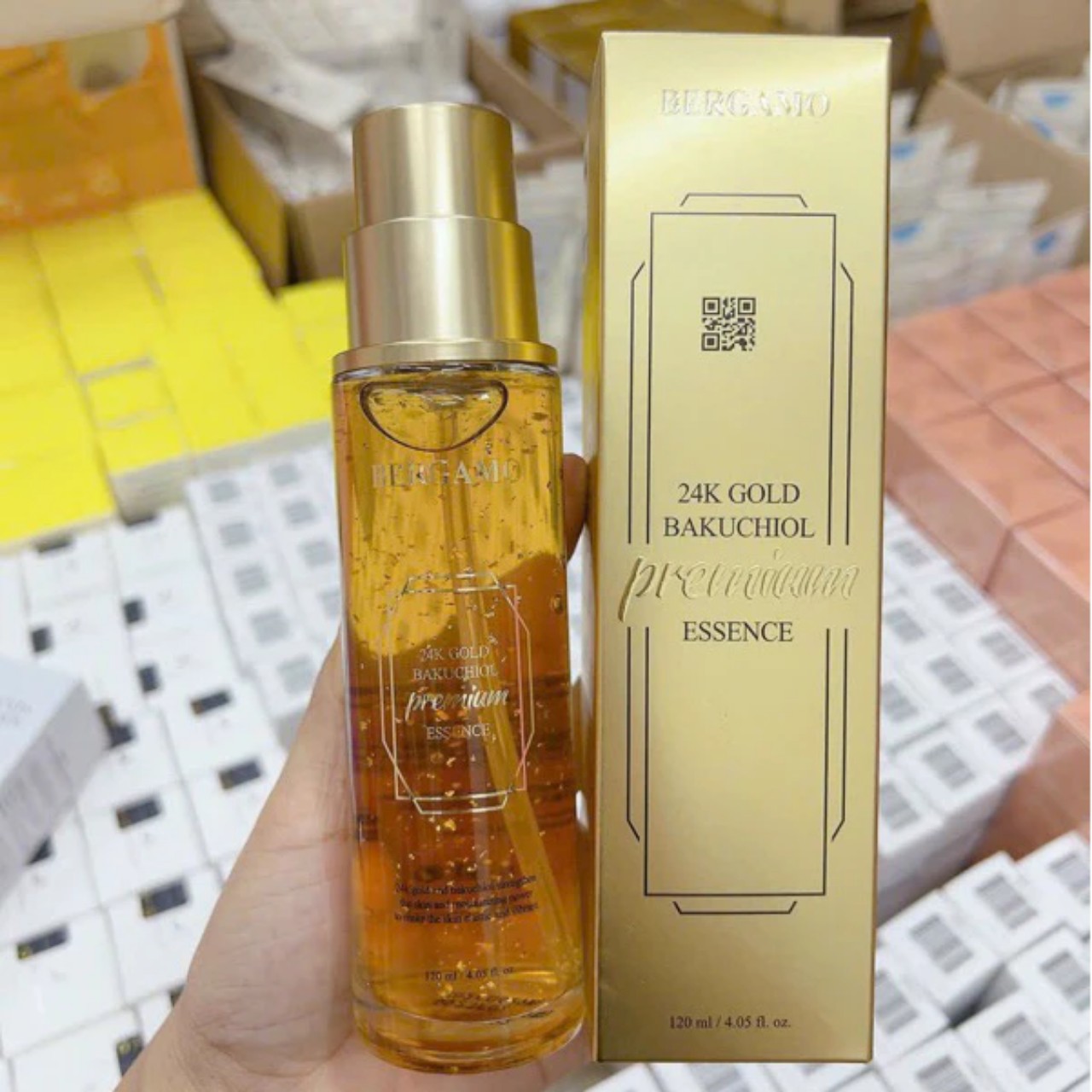 Serum Dưỡng Da Bergamo 24k Gold Brilliant Essence Hàn Quốc