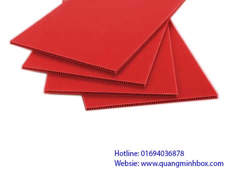 tấm nhựa Danpla tiện lợi giá rẻ kích thước 1m2x2m4x5mm