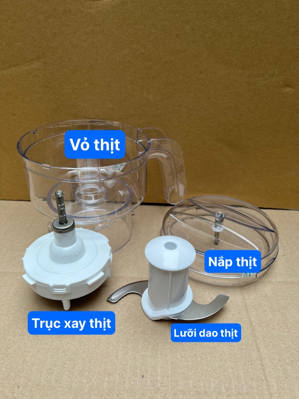 Bộ xay thịt hàng trưng bày cũ máy xay sinh tố philips model hr2116 / hr2118 / hr2061 / hr2068