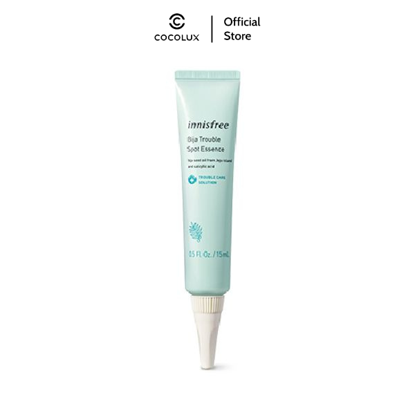 Trị mụn innisfree bija trouble spot essence 15ml cocolux