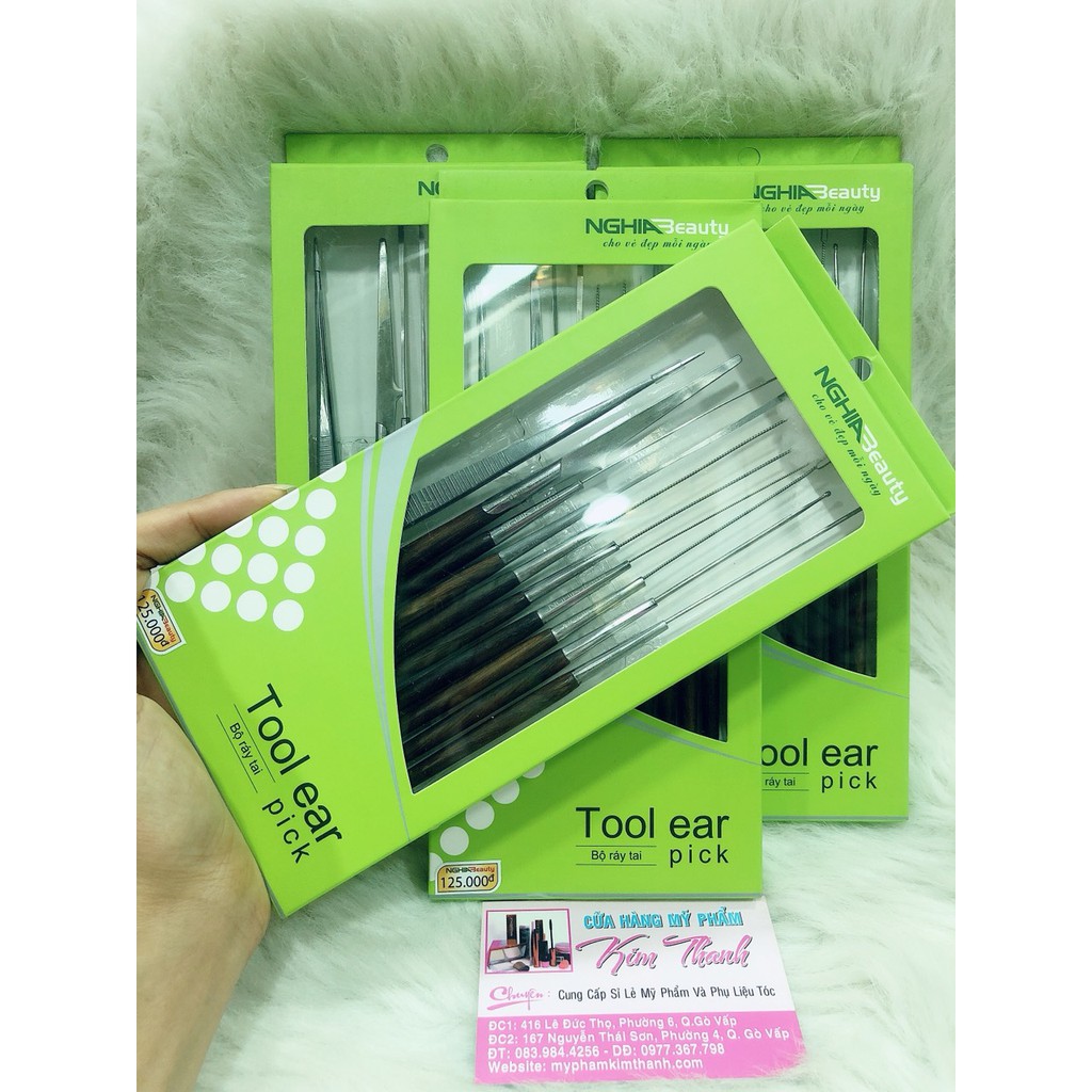 Bộ ráy taI Tool Ear Pick Kềm Nghĩa, cam kết hàng đúng mô tả, chất lượng đảm bảo an toàn đến sức khỏe người sử dụng
