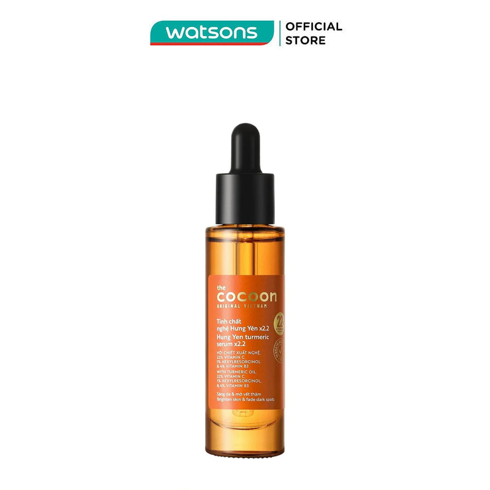 Tinh Chất Nghệ Hưng Yên Cocoon Sáng Da Mờ Vết Thâm C22 30ml