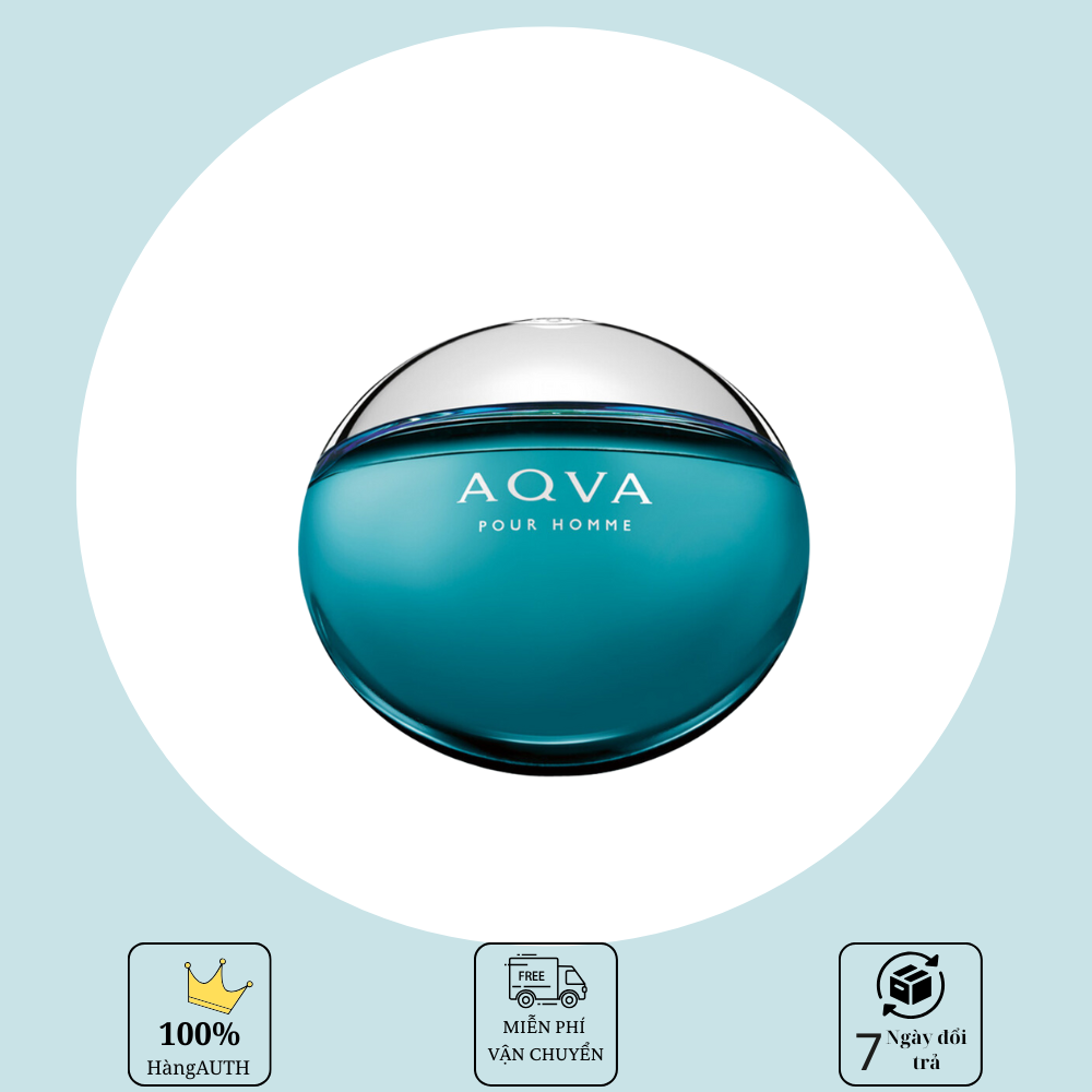 nước hoa nam bvlgari aqva pour homme 100ml lưu hương 10h - Nước hoa nam cao cấp thơm lâu