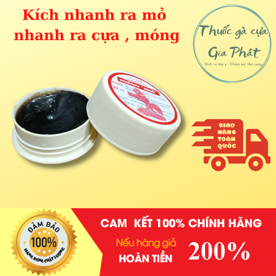 Kích mỏ cựa vàng - thuốc gà đá kích nhanh ra mỏ , cựa , móng