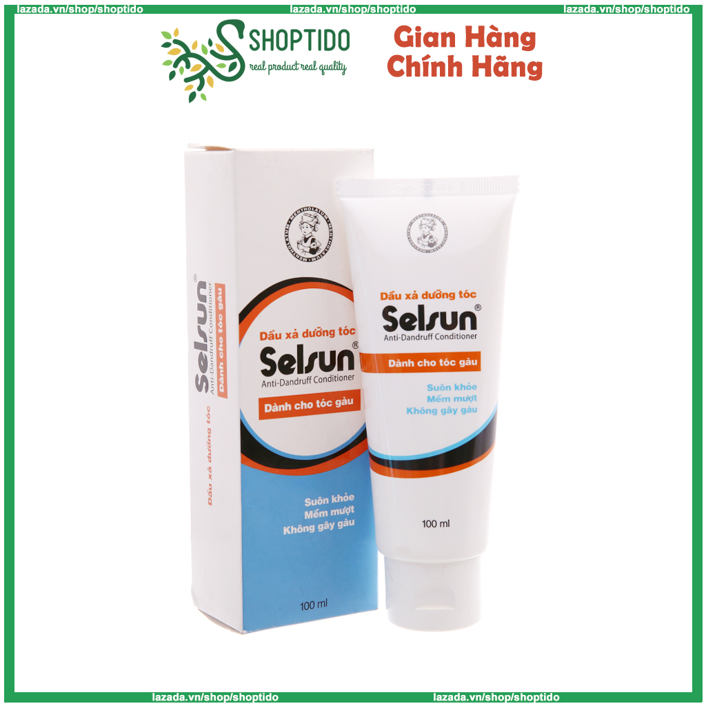 Dầu xả ngăn ngừa gàu và ngứa da đầu Selsun anti – dandruff shampoo 100ml NPP Shoptido