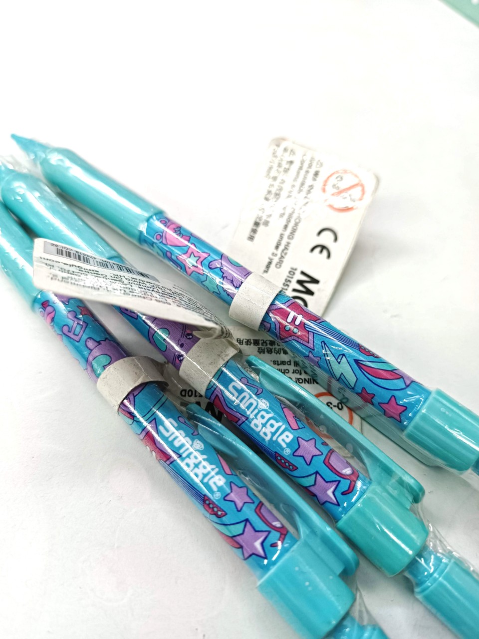 Bút chì bấm có hương thơm - Màu xanh dương, hình ngôi sao